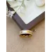 دبلة Cartier بفصوص أبيض مودرن بتصميم فريد من الاستانلس بيور