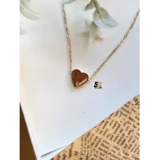 جديد حصريااااا لدينا كوليه قلب سادة استانلس بيور جولد!